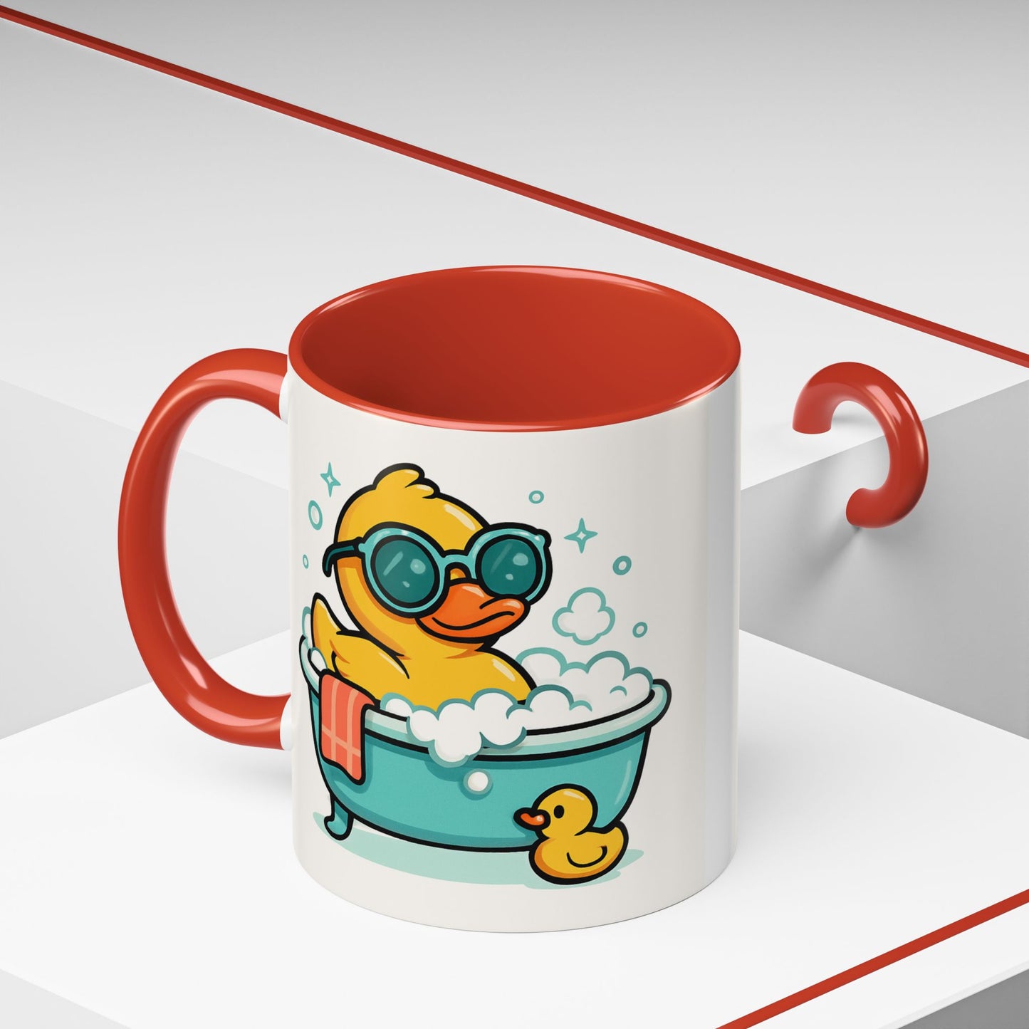 Bathing Duck