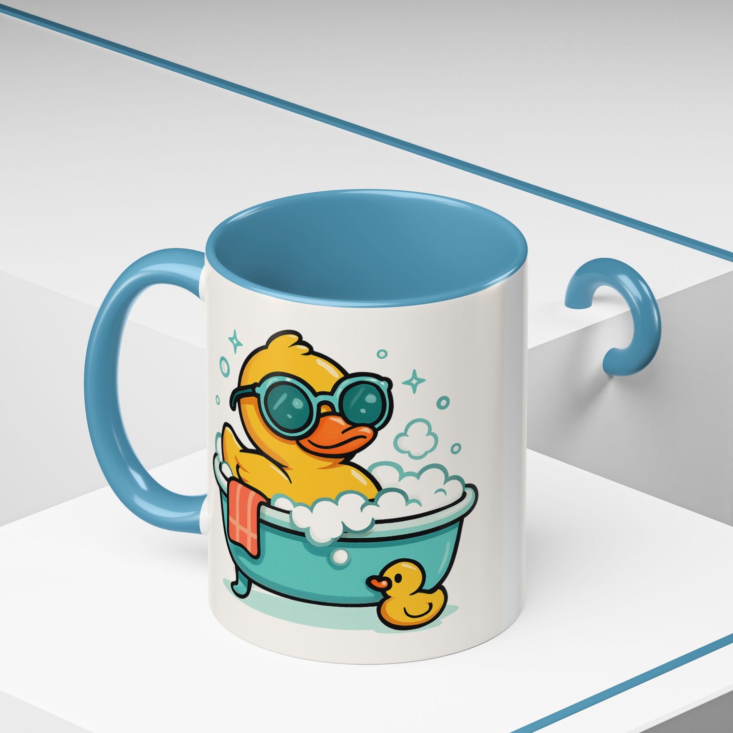 Bathing Duck