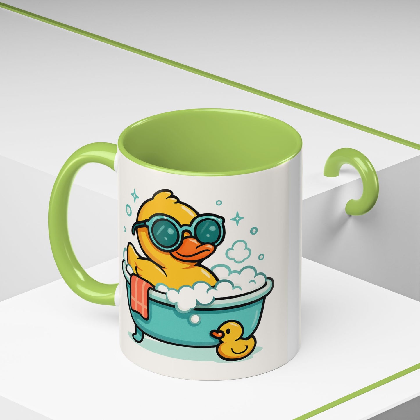 Bathing Duck