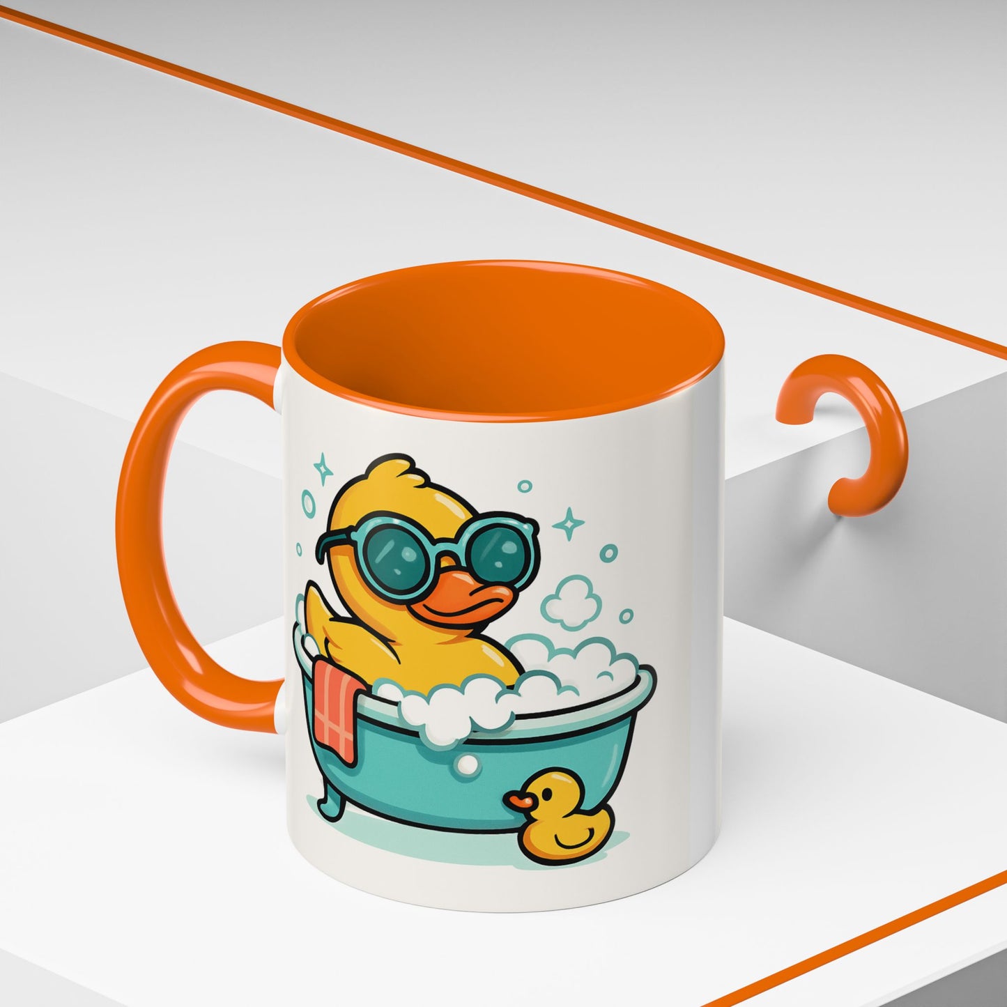 Bathing Duck
